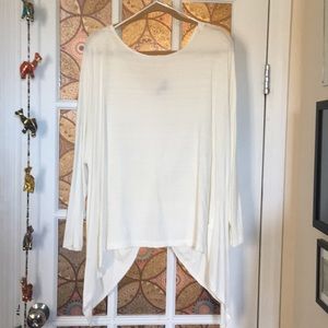 - 1. STATE Draped Jersey Tunic Top M